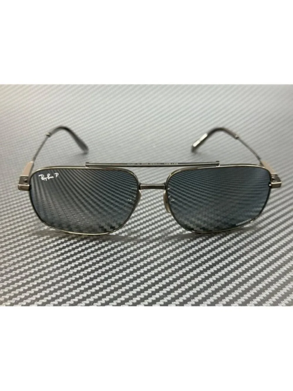 New RAY BAN Men Gunmetal Sunglasses 59-15-145